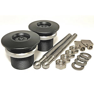 Quik-Latch QL-38 Aluminium Motorhaubensicherung +Lock Quik-Latch QL-38 Aluminium Motorhaubensicherung +Lock