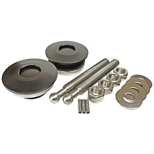 Quik-Latch QL-50 Aluminium Motorhaubensicherung schwarz Quik-Latch QL-50 Aluminium Motorhaubensicherung schwarz
