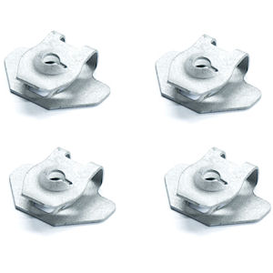 4x Universal Mount U-Nuts for 2005-2014 Ford Mustang