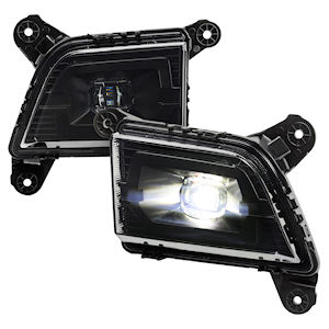LED Nebellampen (schwarz getönt) für 2019-2022 Chevrolet Silverado LED Nebellampen (schwarz getönt) für 2019-2022 Chevrolet Silverado
