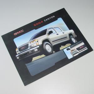 GM Neuwagenprospekt vom 2004 GMC Canyon Pickup GM Neuwagenprospekt vom 2004 GMC Canyon Pickup