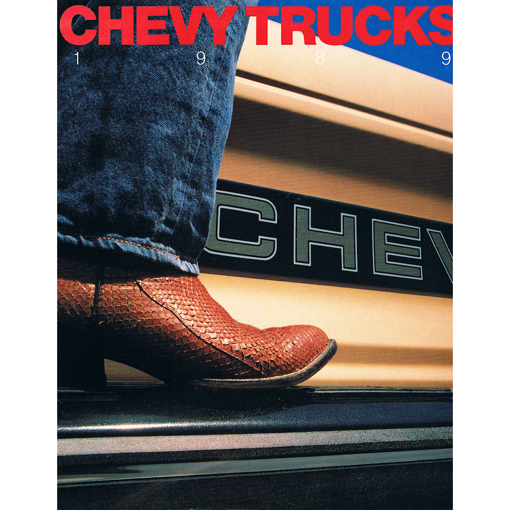 Neuwagenprospekt - 1989 Chevy Trucks II (englisch)