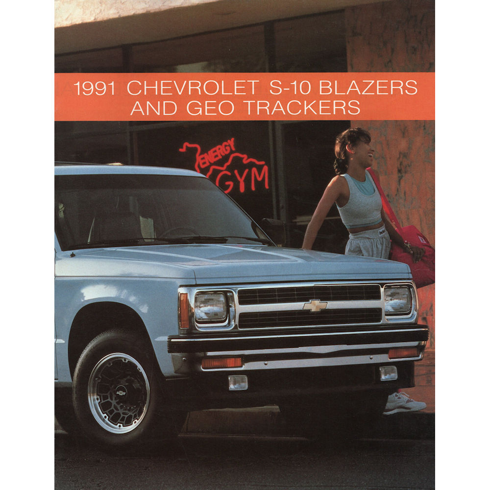Neuwagenprospekt - 1991 Chevy S10 Blazer (englisch)