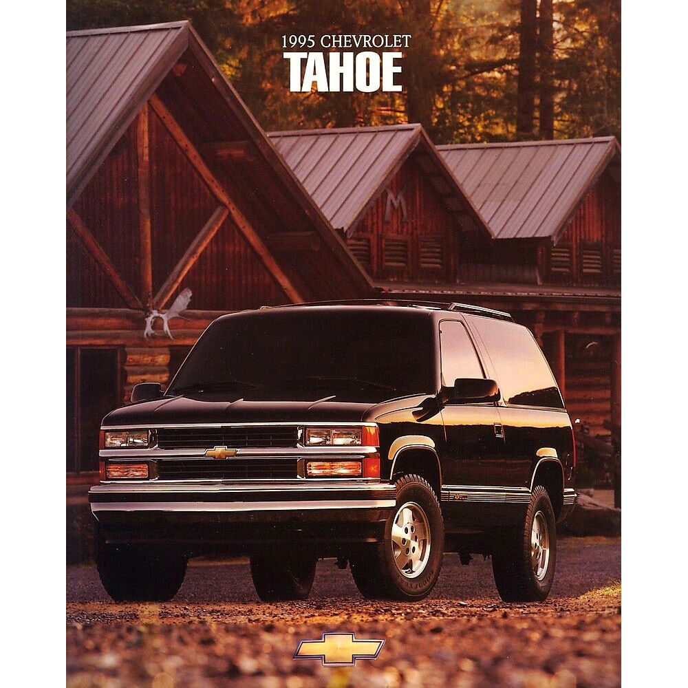 Neuwagenprospekt - 1995 Chevy Tahoe (englisch)