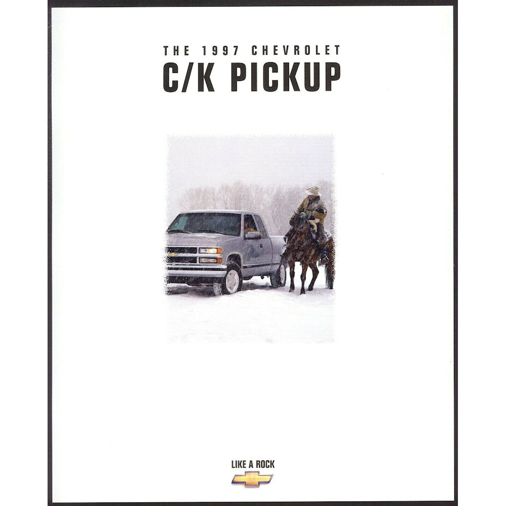 Neuwagenprospekt - 1997 Chevy C/K Pickup (englisch)