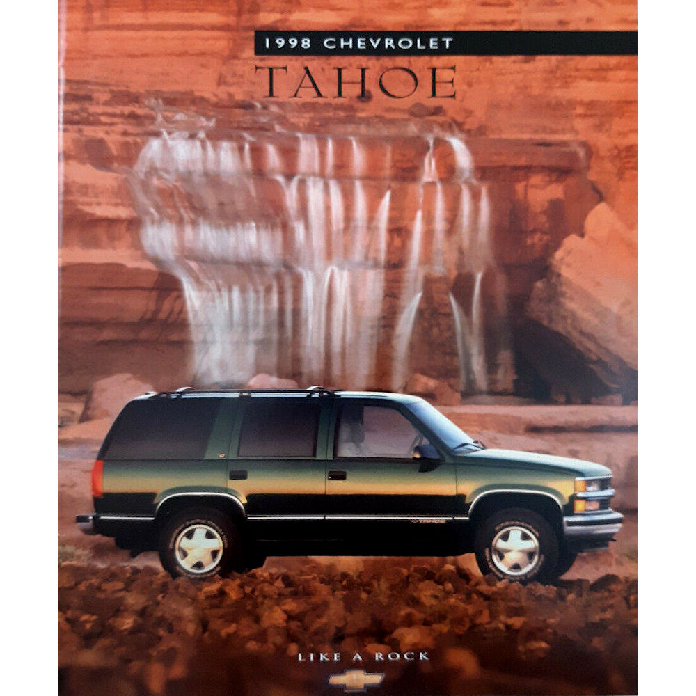 Neuwagenprospekt - 1998 Chevy Tahoe (englisch)