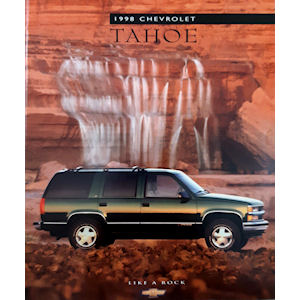GM Neuwagenprospekt vom 1998 Chevrolet Tahoe SUV GMT400 GM Neuwagenprospekt vom 1998 Chevrolet Tahoe SUV GMT400