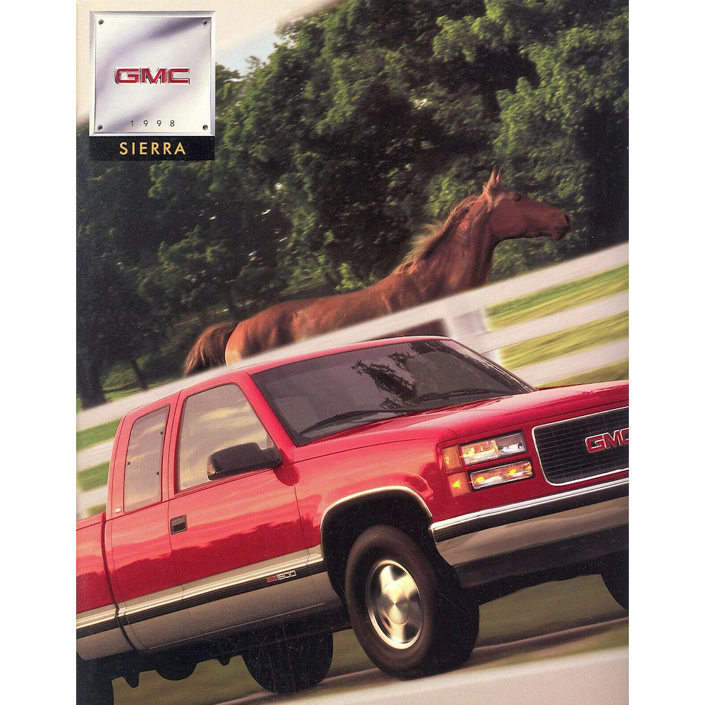 Neuwagenprospekt - 1998 GMC Sierra Pickup (englisch)