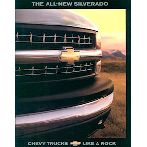 GM Neuwagenprospekt vom 1999 Chevrolet Silverado Pickup in englisch GM Neuwagenprospekt vom 1999 Chevrolet Silverado Pickup in englisch