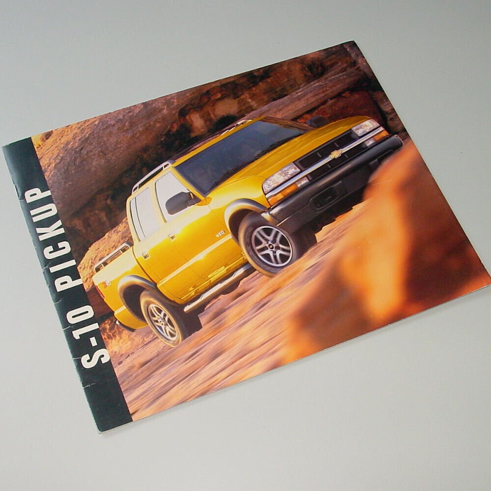 Neuwagenprospekt - 2003 Chevy S10 Pickup (englisch)