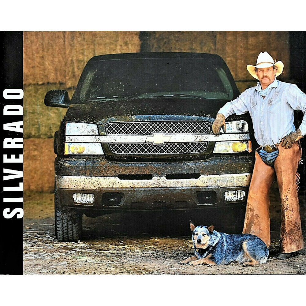 Neuwagenprospekt - 2003 Chevy Silverado (englisch)