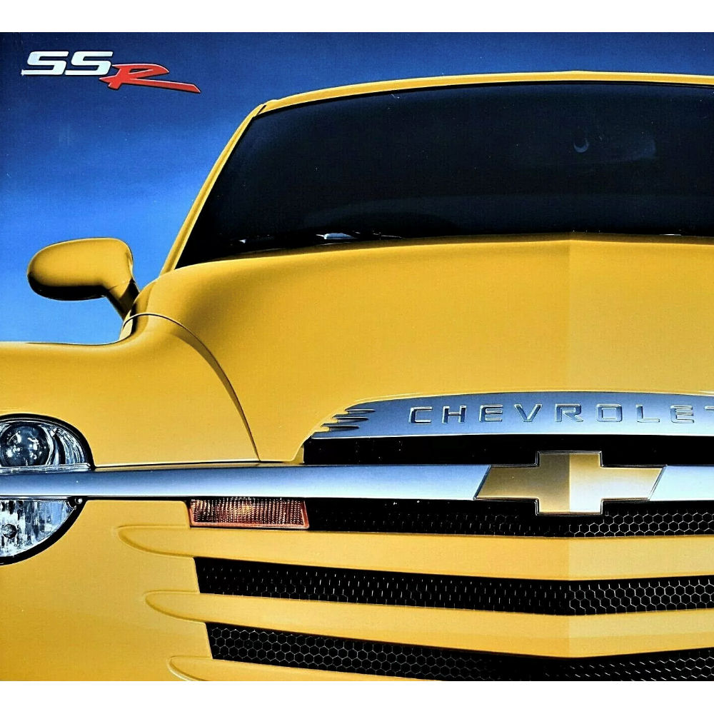 Neuwagenprospekt - 2004 Chevy SSR (englisch)