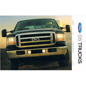 Neuwagenprospekt vom 2005 Ford F150 Pickup Truck