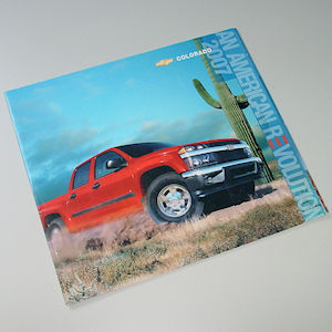 GM Neuwagenprospekt vom 2007 Chevrolet Colorado Pickup GM Neuwagenprospekt vom 2007 Chevrolet Colorado Pickup