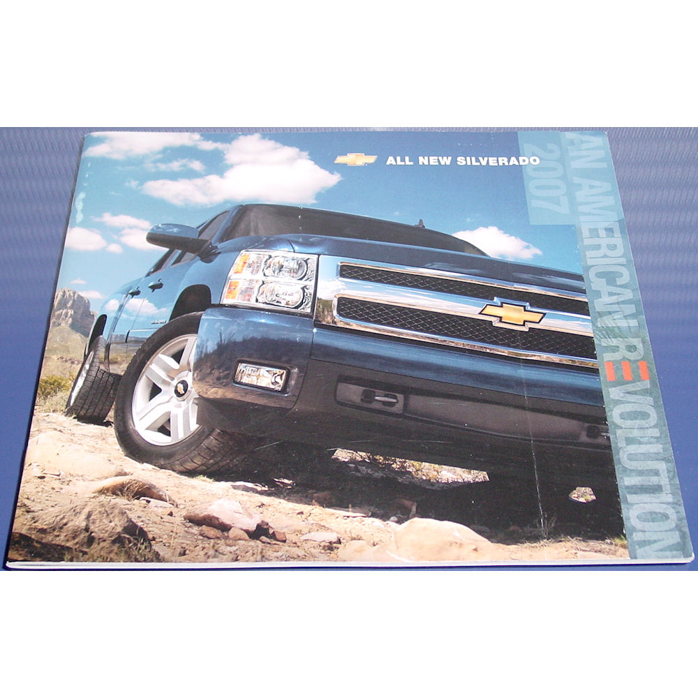 Neuwagenprospekt - 2007 Chevy Silverado (englisch)