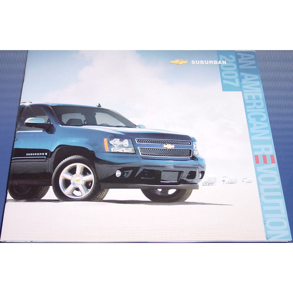 Neuwagenprospekt - 2007 Chevy Suburban (englisch)