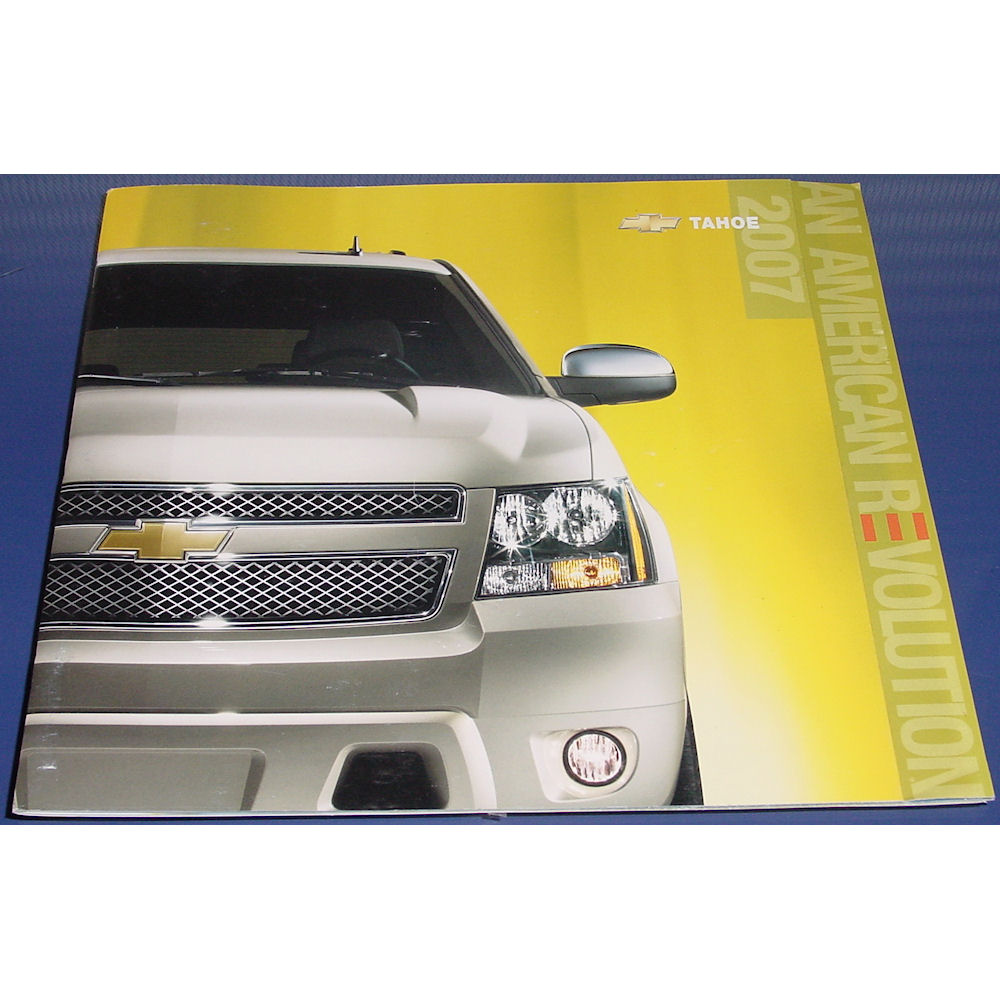 Neuwagenprospekt - 2007 Chevy Tahoe (englisch)