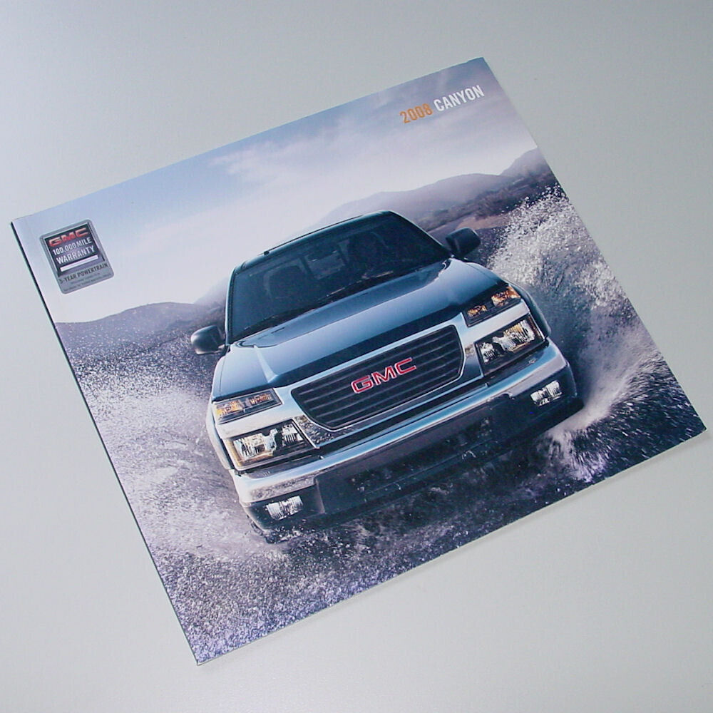 Neuwagenprospekt - 2008 GMC Canyon Prospekt (englisch)