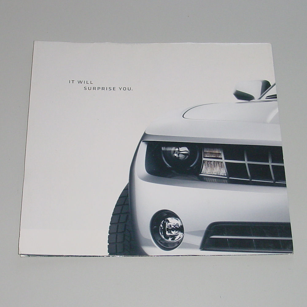 Neuwagenprospekt - 2010 Chevy Camaro A (englisch)