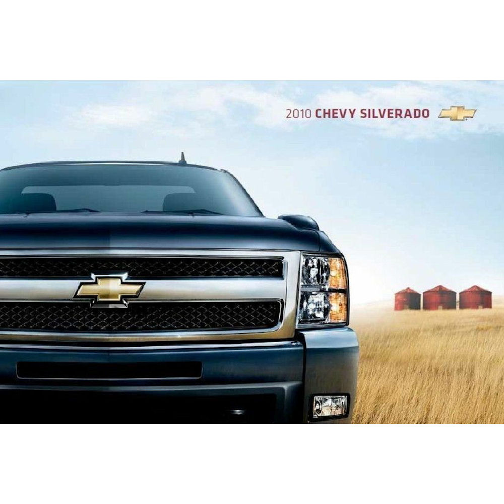 Neuwagenprospekt - 2010 Chevy Silverado (englisch)