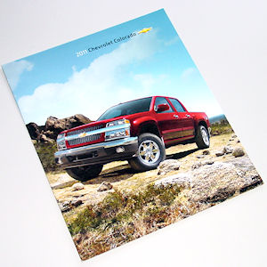 GM Neuwagenprospekt vom 2011 Chevrolet Colorado Pickup GM Neuwagenprospekt vom 2011 Chevrolet Colorado Pickup