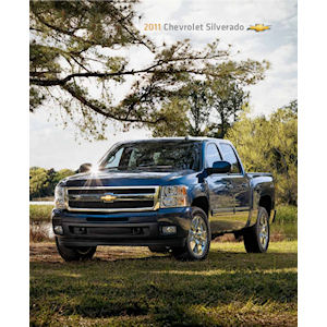 GM Neuwagenprospekt vom 2011 Chevrolet Silverado Pickup