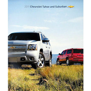 GM Neuwagenprospekt vom 2011 Chevrolet Tahoe und Suburban SUV GM Neuwagenprospekt vom 2011 Chevrolet Tahoe und Suburban SUV