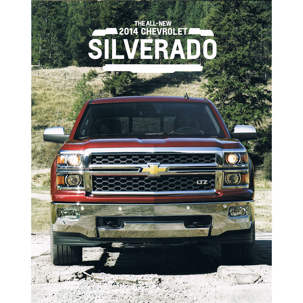 Neuwagenprospekt - 2014 Chevy Silverado (englisch)