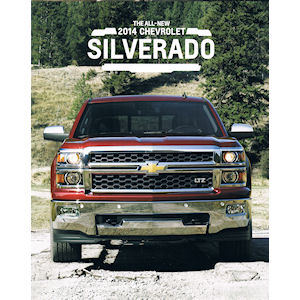 GM Neuwagenprospekt vom 2014 Chevrolet Silverado Pickup