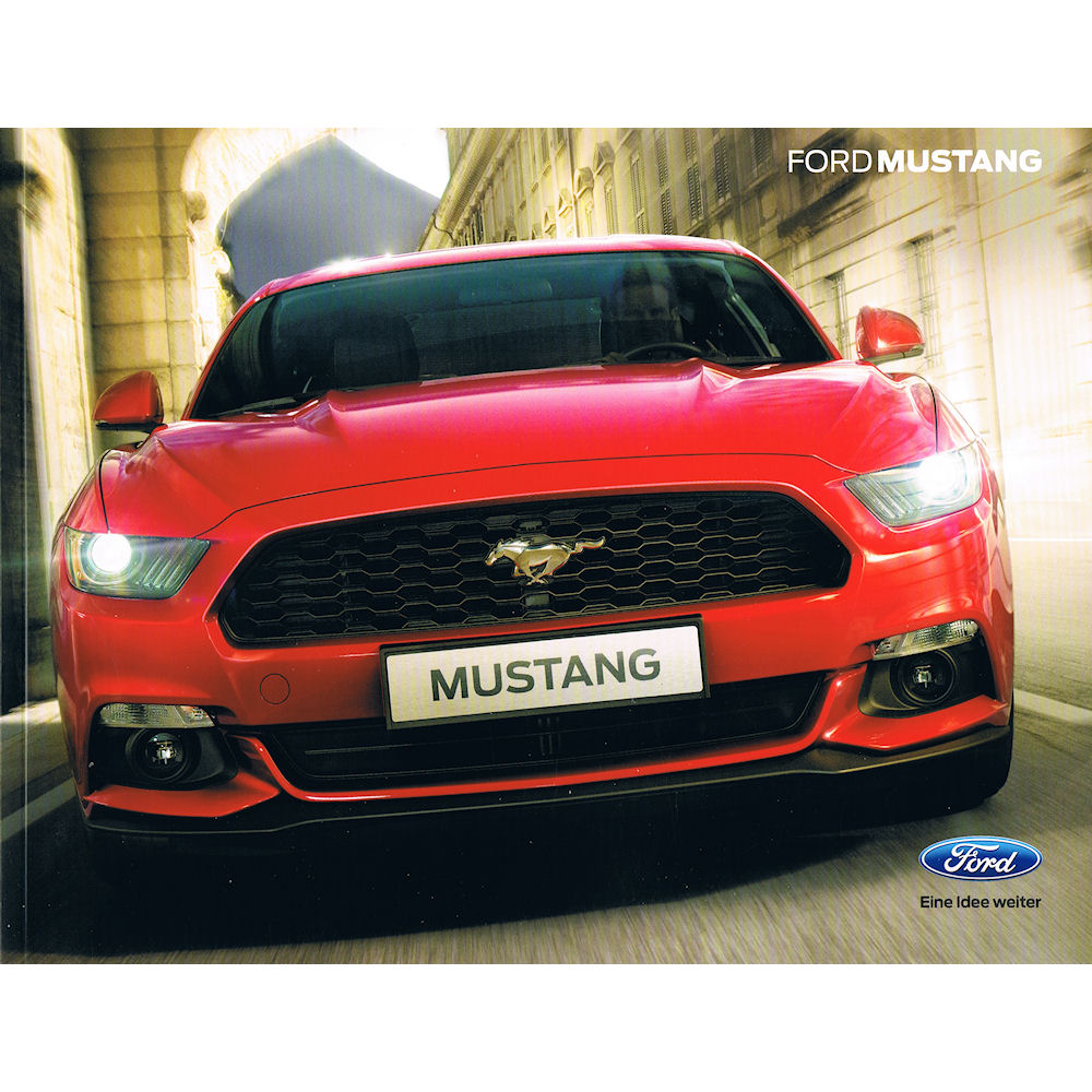 Neuwagenprospekt - 2015 Ford Mustang (deutsch)