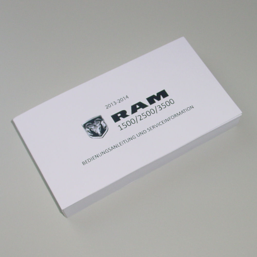 Owner Manual (German) - 13-14 Dodge RAM Trucks