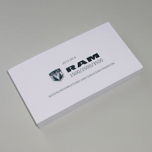 German User Manual for 2013-2014 Dodge RAM Trucks