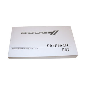 German User Manual for 2018-2021 Dodge Challenger SRT