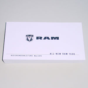 German Language User Manual for 2019 Dodge RAM Trucks