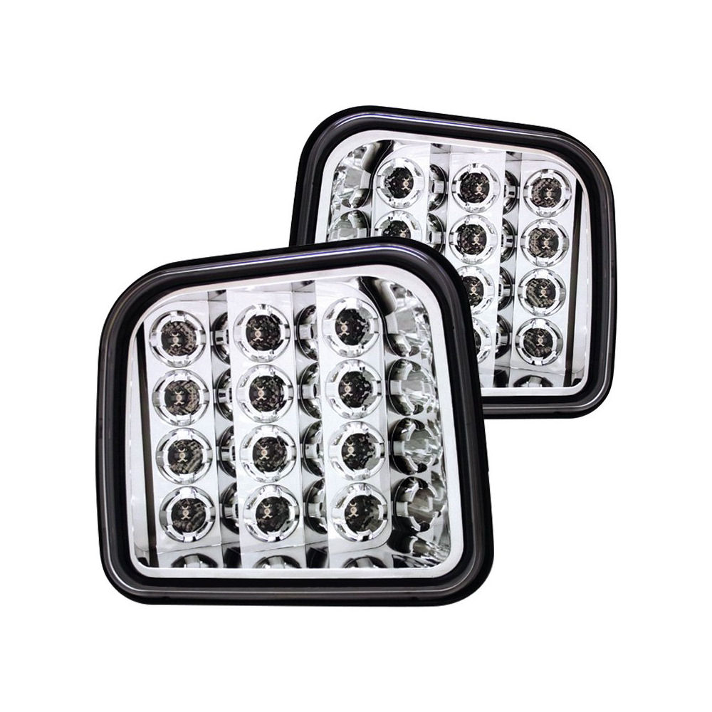 Parking Lights LED (Chrome/clear) 05-10 Hummer H3