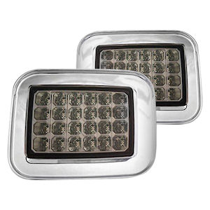 IPCW LED Turn Signal Lights Smoke for 2003-09 Hummer H2