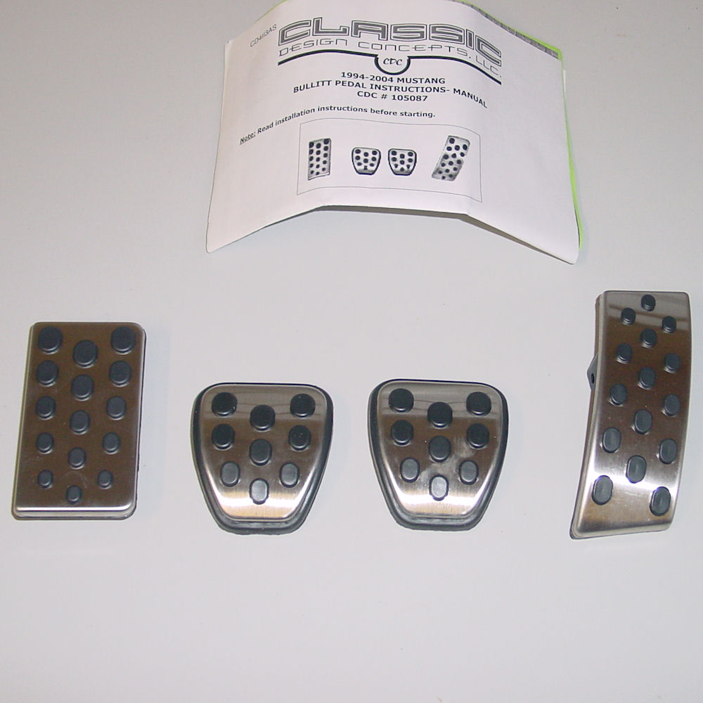 Pedale 5-Gang (Bullitt Style) 94-04 Ford Mustang