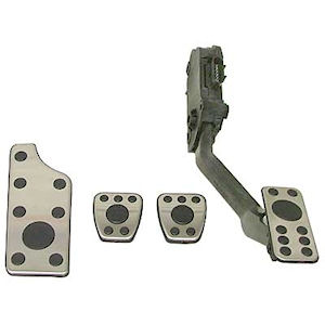 GM Billet Pedal Set (Satin) for 2005-2006 Chevrolet SSR