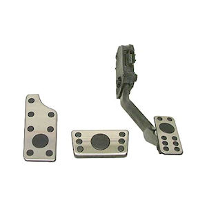 Billet Pedal Set (Satin) for 2002-09 Chevy Trailblazer