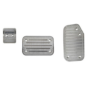Putco Billet Pedals (3 pieces) for 2015-2020 Ford F150