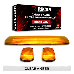 Recon LED-Dach-Positionsleuchten (klar) 14-18 Silverado Recon LED-Dach-Positionsleuchten (klar) 14-18 Silverado