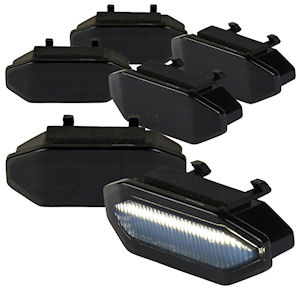 Front-Positionsleuchten LED Smoke für 2015-2017 Ford Mustang Front-Positionsleuchten LED Smoke für 2015-2017 Ford Mustang