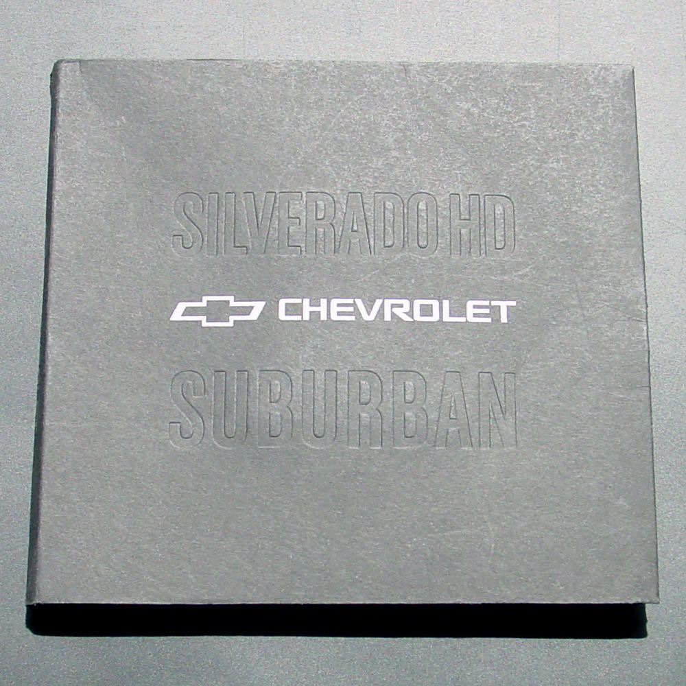Pressemappe - 2011 Chevy Silverado HD (englisch)