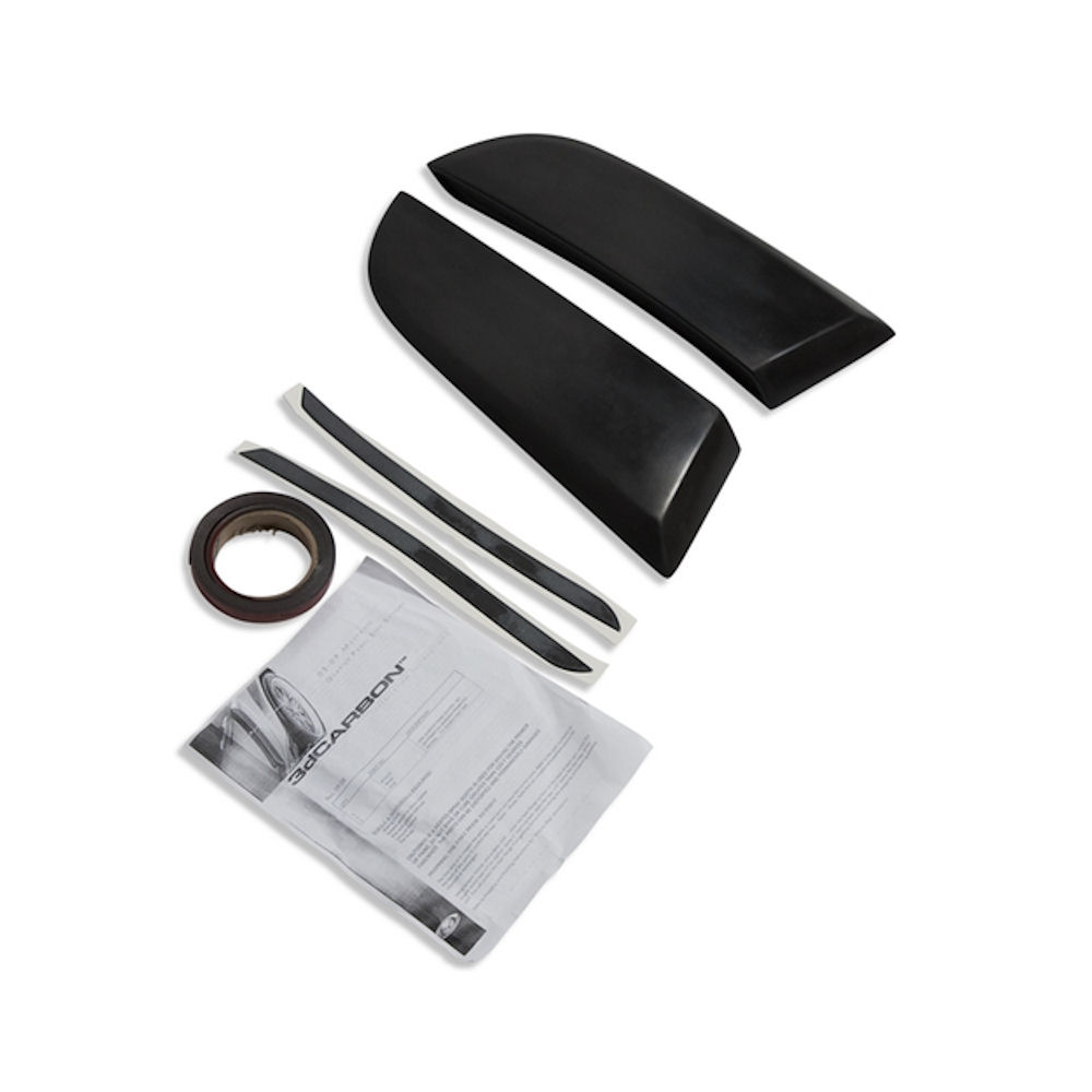 Quarter Panel Scoops (3D Carbon) 05-09 Ford Mustang