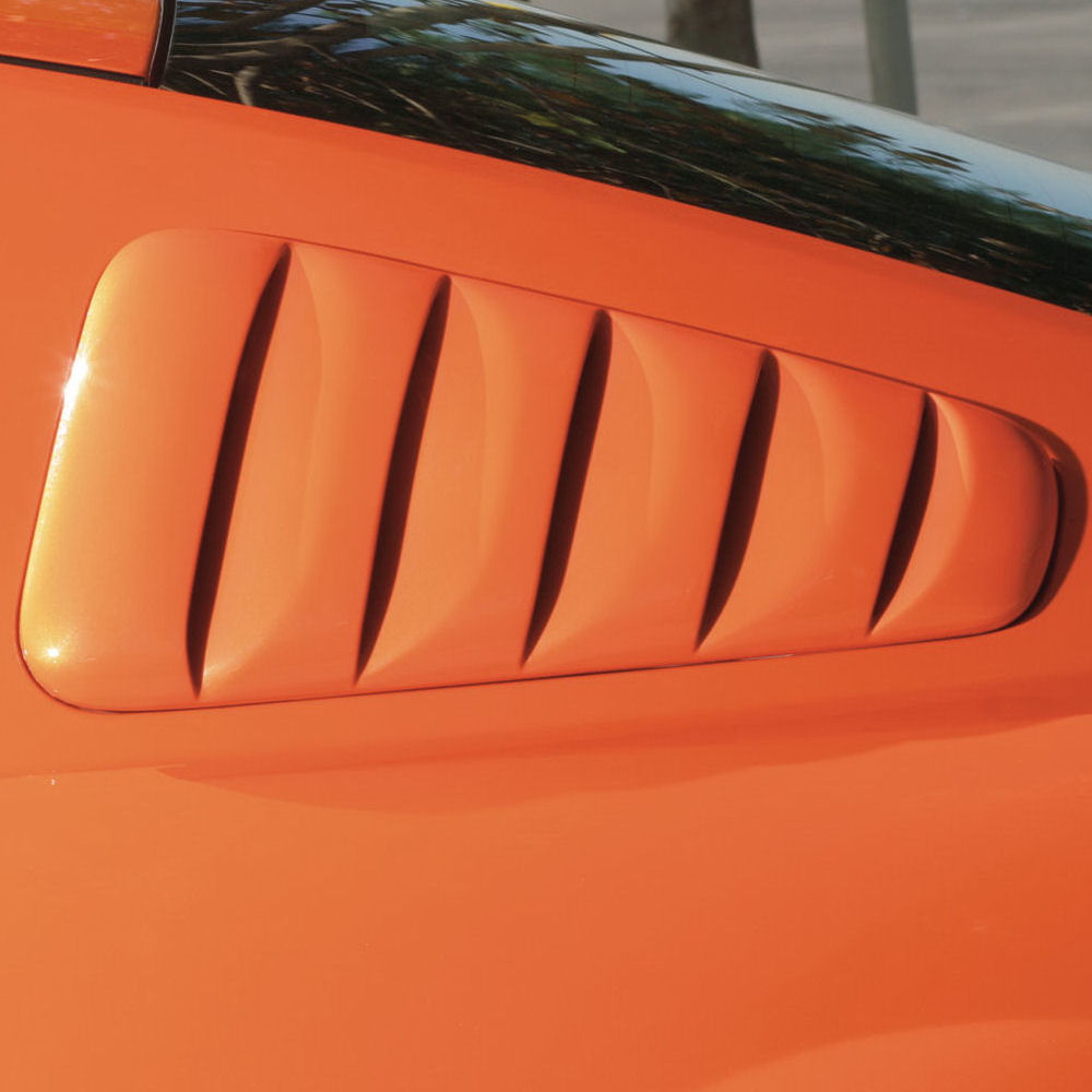 Quarter Window Covers I (Urethane) 05-09 Ford Mustang