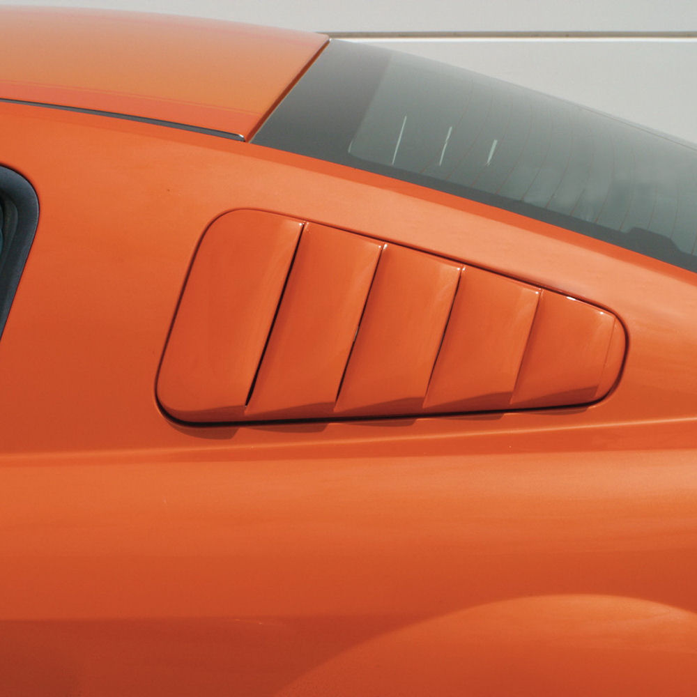 Quarter Window Covers II (Urethane) 05-09 Ford Mustang