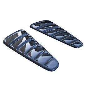 TruFiber Carbon Side Window Covers for 2010-14 Mustang