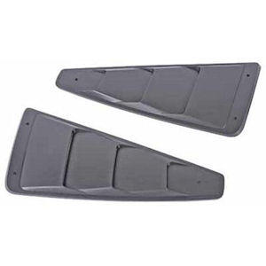 Roush Quarter Window Louvers for 2005-2009 Ford Mustang