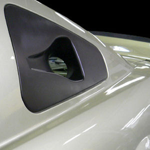 Quarter Window Scoops NACA Ducts (2005-09 Ford Mustang)