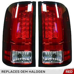 Recon OLED R�ckleuchten (rot) f�r 2007-2013 GMC Sierra